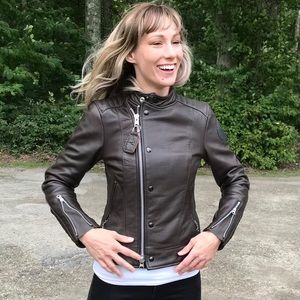 🔥 Vanson leather moto jacket 🔥